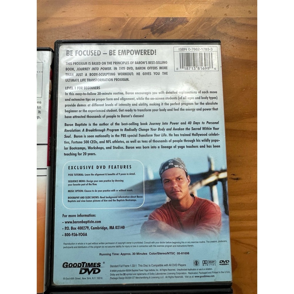 Lot of 4 Workout Videos Yoga, Workout Jillian Michael's Batiste Yoga Weights - Picture 6 of 9
